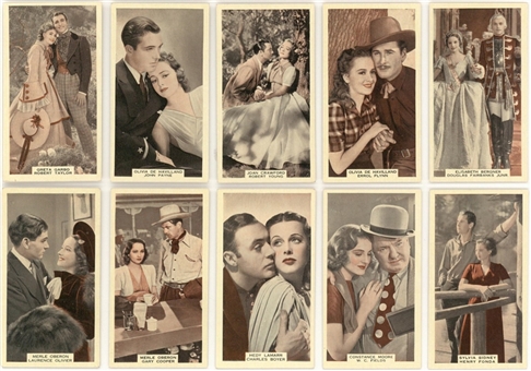 1939 A & M Wix "Film Favourites-3rd Series" Complete Set (100) – Featuring Henry Fonda and W.C. Fields
